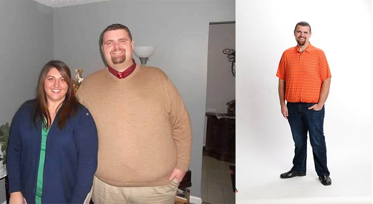 Brandon Lewis before and after